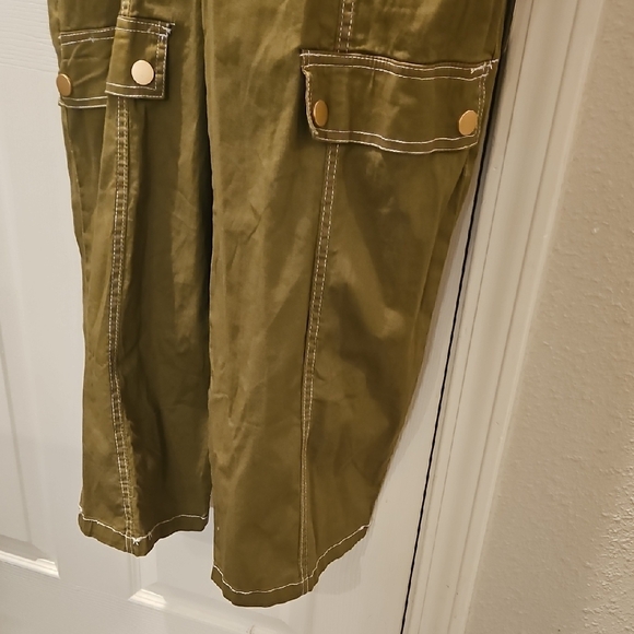 Fashion Nova Green Utility Jumpsuit - Picture 5 of 13